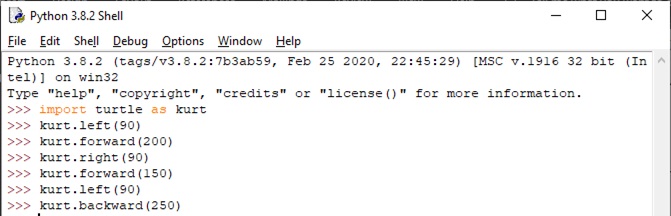 Python For Kids lesson screenshot: Step 5-15